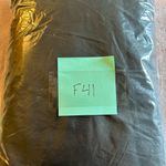 NWOT black formal dress 3/4 sleeve floral lace appliqué with beads size 16 Photo 8