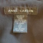 Anne Carson Vintage Black Chiffon Wrap Around Blouse in Size Small Photo 6