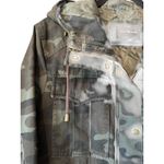 Lucky Brand  Camo Print Hooded Utility Jacket Women's Size Large/G Photo 2