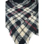 St. John  Shawl‎ Wrap Black Red Photo 2