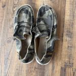 Hey Dude Wendy Camo Shoes Women's Army Green Camouflage Comfort Slip On Size 8 Photo 4