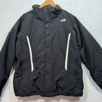 The North Face HyVent Jacket Black Full Zip Mesh Lining Logo A7CQ Women's XL Photo 0