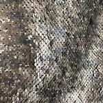 Free People  | FP One Camo Reversable Sequin Mini Skirt Silver black| Size 2 Photo 5