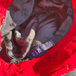 Gap  bright red velour bucket hat
Tagged a M/L Photo 3