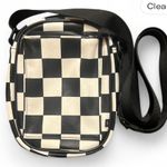 Urban Outfitters Black and White Checkered Crossbody Bag Photo 0