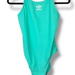 Adidas Originals NWT Prism Mint Trefoil Classic Logo One-Piece Swimsuit Small Photo 1