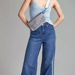 Anthropologie Maeve Ultra High Rise Sporty Flare Denim Jean 24 Women’s Blue Photo 0