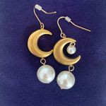 Tory Burch NWOT Core Metal Celestial Earring Photo 2