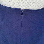 Boden Navy flowy dress sz 4 office business casual wedding guest minimalist Blue Photo 9