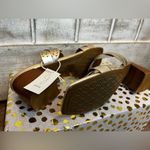 Joie NWT  Soft Gold Heeled Sandal Society‎ size 9.5 Photo 5