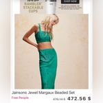 Free People  Jainsons Jewel Margaux Beaded Set Size S. B15 Photo 6