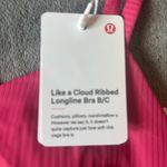 Lululemon  Like a Cloud Ribbed Longline Bra *Light Support, B/C Cup Size 6 Photo 4