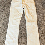 Banana Republic  Skinny White Jeans Women Cotton Spandex Bootcut Size 24 Photo 0