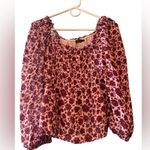 Vineyard Vines Women’s Ivy League Floral Smocked Top  Sz small Photo 0