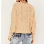 Free People Free People Bell Song Knit Sweater - Size S - Sandcastle - NWT Photo 2