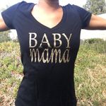 Raunchy Baby Mama Shirt Black Size M Photo 3
