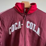 Coca-Cola  Graphic Red Long Sleeve Zip-Up Sweatshirt - Size Women's Small - NWT Photo 2