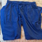 Women’s Blue Cargo Scrub Pants Size M Photo 1