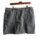 GGBlue Luxe Sport Skorts in Grey 12 Pleated Skirt‎ Golf Pickleball Gray Photo 3