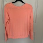 Sundry  Neon Orange Double Heart Sweatshirt Small Photo 1