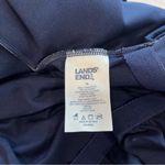 Lands' End V-Neck Racerback UPF 50 One Piece Navy Space Dye Size 14 Photo 10