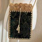 Batik print crossbody Gold Photo 1