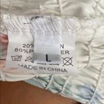 Floral White and Blue Maxi Dress Size L Size L Photo 6