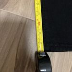 None Black High Rise Jeans with Butterfly Embroidery Photo 3