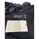 Adrienne Vittadini  Crewneck Sleeveless High Low Maxi Dress Black Size XL NWT Photo 2