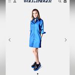 Perlavera Solid Chris Shirt Dress
$198.00 light blue logo Classic casual winter Size L Photo 1