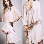 Free People  Ivory Etheral Embellished Chiffon Mini Dress-small Photo 1