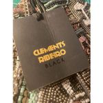 Clements Ribeiro All Over Beaded Clutch/ Crossbody Purse Green Photo 6