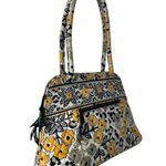 Vera Bradley - Floral Quilted Women's Bag - Yellow and Black-Large Photo 3