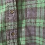 Uniqlo Green and Blue Plaid Shirt Photo 2