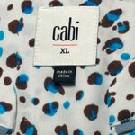 CAbi XL Sleeveless Button Down Dress Animal Print Shirt Dress Style 5233 Photo 3