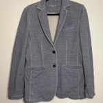 Circolo 1901 Blazer Jacket Size 46 IT Navy Blue Cotton Blend Jersey Knit Classic Photo 0