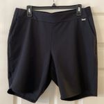 Guy Harvey  Women’s Shorts size L inseam 8” waist 34” elastic color black Photo 2