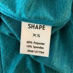 Shape Womens Trail Tee Shirt Top Fitted Moisture Wicking Stretch Blue Size XS Photo 4