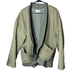 Urban Outfitters Brooklyn printed jacket open pockets sz M/L Photo 0