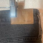 Madewell  The Curvy Perfect Vintage Jean Jeans Black Size 33 High Waist Photo 4