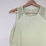 Lululemon For The Run Tank Top Yellow‎ Women's Sleeveless Lightweight Athletic 6 Yellow Photo 1