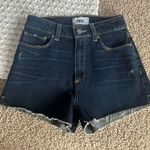 Paige • Margot denim shorts with raw hem Photo 2