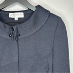 St. John  Black Santana Knit Jacket Size 6 Photo 3