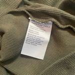 American Eagle  Olive Green High Neck Ribbed Cropped Tank size XS Photo 3