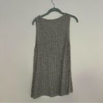 Vocal Gray Sleeveless Beaded Embroidered Tank Top Size XL Photo 6