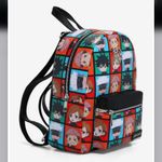 Jujutsu Kaisen Chibi Character Grid Mini Backpack Black Photo 1