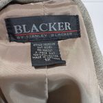 Blacker by‎ Stanley Blacker Women's Cropped Double Breasted Blazer Jacket Gray Size 12 Photo 2