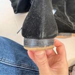 ZARA  Black Suede Leather Over The Knee Boots Women’s 8 Fall Tall Boho Classic Photo 6