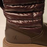 Calvin Klein Women's Relika Ankle Boot Brown Size 10 Photo 5