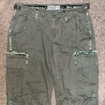 Abercrombie & Fitch A&F Reissue Collection 2000s Y2K Utility Cargo Pant Green S Photo 4